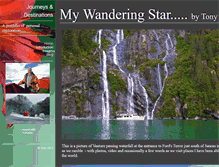 Tablet Screenshot of mywanderingstar.com